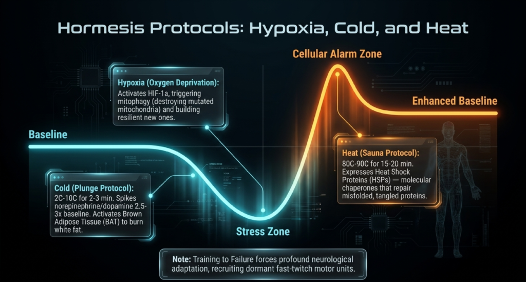 How to Eliminate Fatigue and Upgrade Your Brain: A 5-Step Biohacking Guide 7 Hormesis Protocols: Hypoxia, Cold, and Heat
