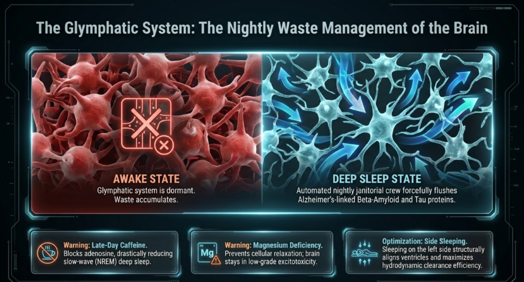 How to Eliminate Fatigue and Upgrade Your Brain: A 5-Step Biohacking Guide 8 The Glymphatic System